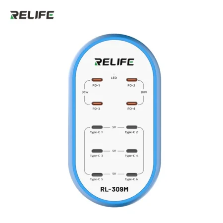 Relife 10 Port Type-C Smart Charger - RL-309M