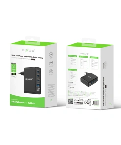 100W GaN Power Adapter With Digital Display (RX100)