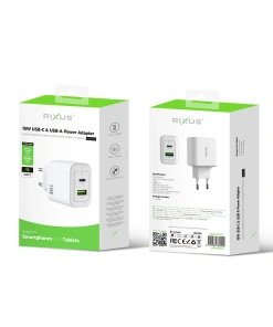 15W USB-C & USB-A Power Adapter (RXHC15)
