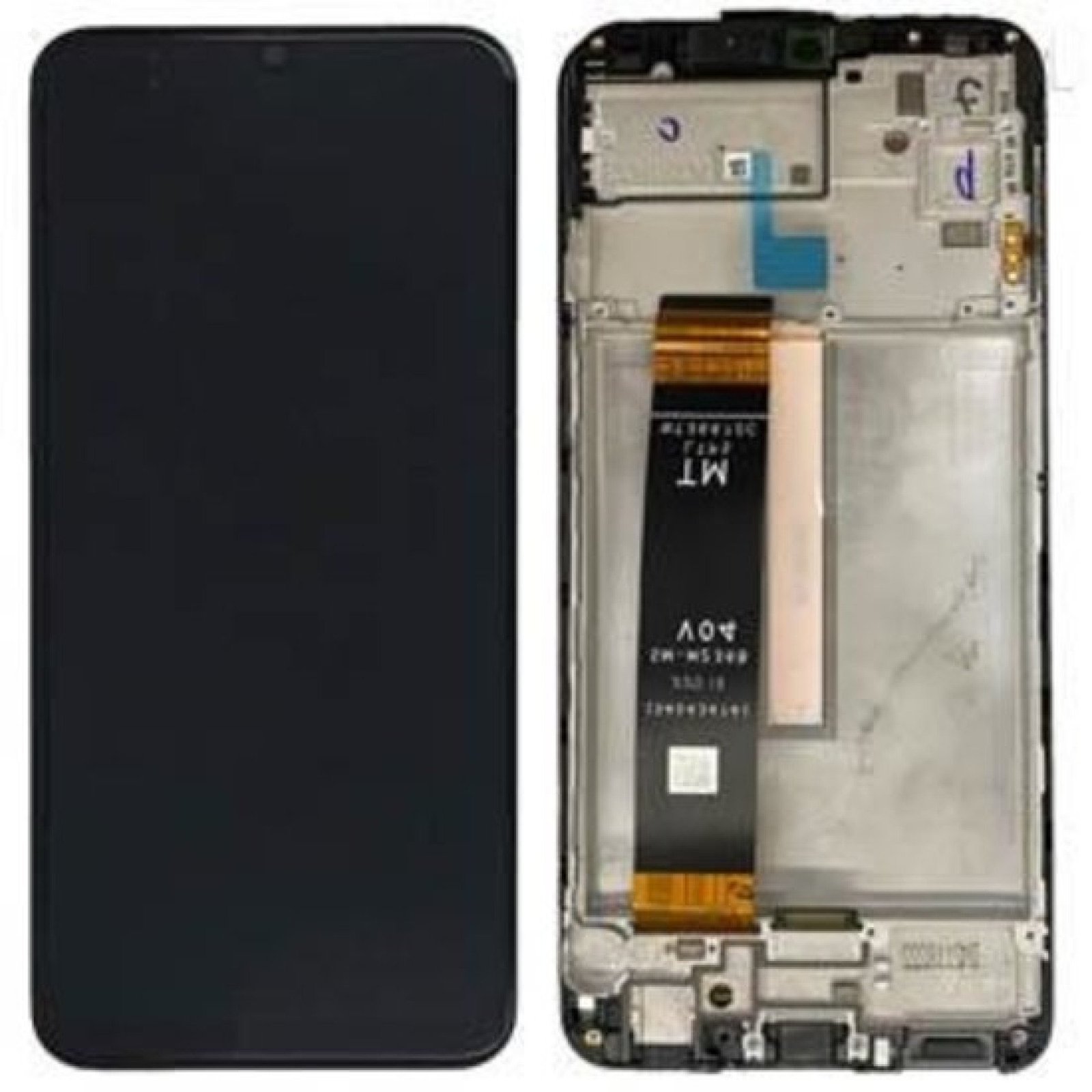Samsung Galaxy M13 5G (M135F) Display + Digitizer (With Frame) - Black