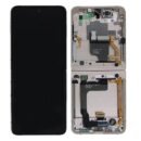Samsung Galaxy Z Flip 4 (F721B) Inner Display Complete + Frame (GH82-29440C / GH82-29441C) - Pink Gold