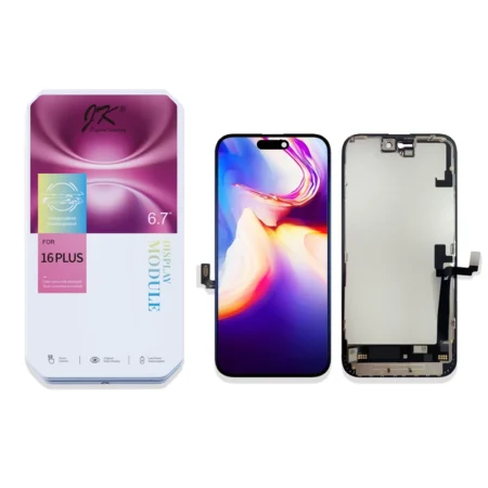 iPhone 16 Plus Display + Digitizer Complete Black - JK InCell