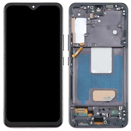 Samsung S22 (SM-901B) Display + Digitizer + Frame Soft OLED - Black