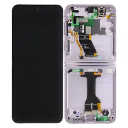 Samsung Galaxy Z Flip 5(F731B) Inner Display Complete + Frame (GH82-31827C / GH82-31828C) - Lavender