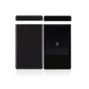 Google Pixel 6a (GX7AS, GB62Z, G1AZG) Battery cover (with Top Part) - Charcoal Black