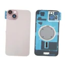 Replacement Battery Cover + Side Frame Compatible for iPhone 15 Plus (1 pcs) - Pink