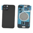 Replacement Battery Cover + Side Frame Compatible for iPhone 15 Plus (1 pcs) - Black