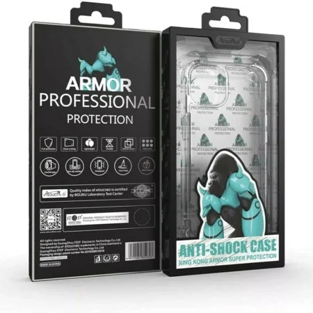 King Kong Samsung Galaxy S22 (G901) Anti Burst Case - Transparant