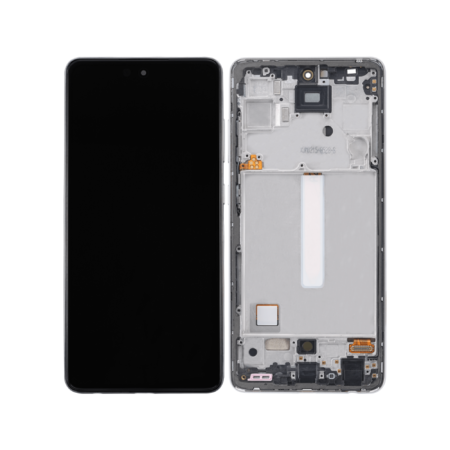 Samsung Galaxy A52 4G/5G (A525F / A526B) / A52s 5G (A528B) OLED Display Complete + Frame - Awesome White