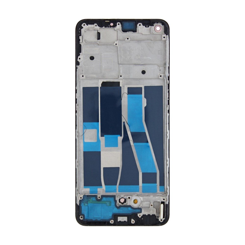 Oppo Reno 5 Lite / Oppo Reno 5F / Oppo F19 Pro Display + Digitizer + Frame Soft OLED - Black - Afbeelding 2