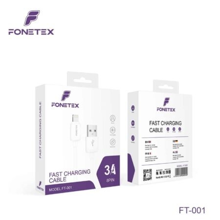 Oplaadkabel - BULK (20 stuks) - USB naar 8-pin 1 meter - FT-001
