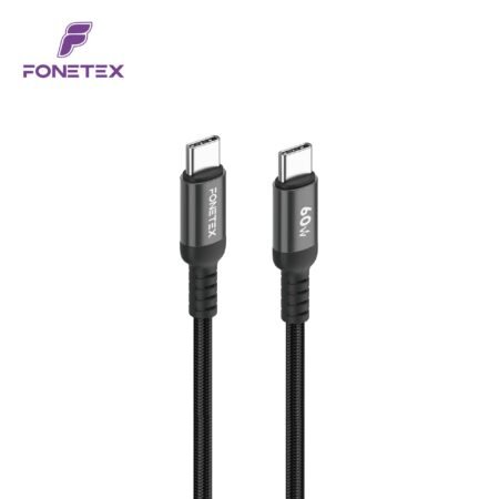 USB-C naar USB-C Data Cable 60W FT-C03