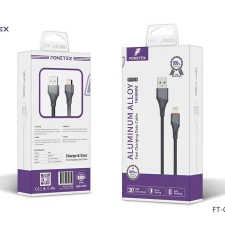 Kabel Aluminium Materiaal - 1M - 30W - 8-pin - FT-C16