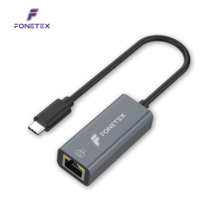 FoneTex USB-C to Ethernet Adapter - FT-AD02