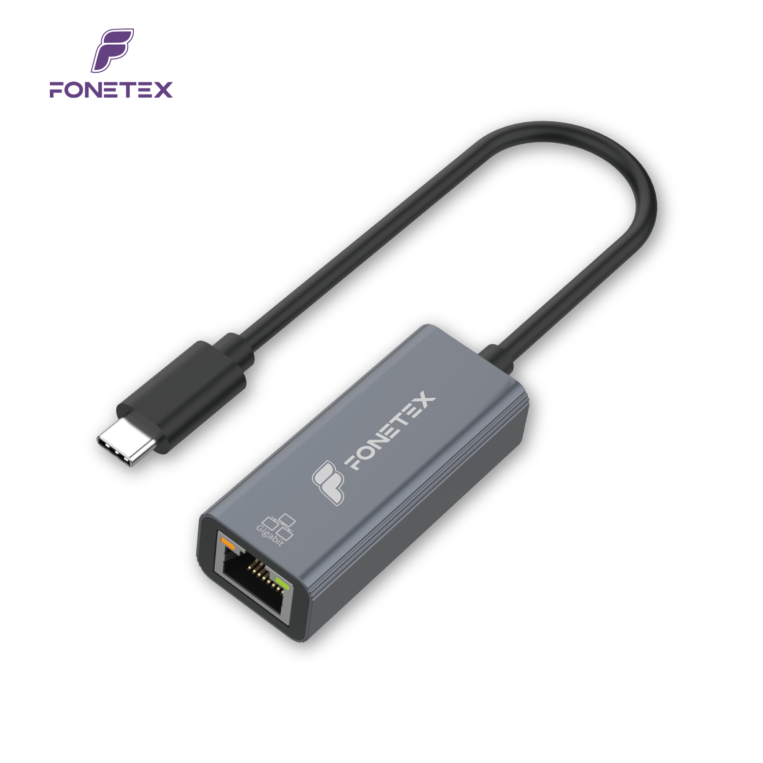 FoneTex USB-C to Ethernet Adapter - FT-AD02