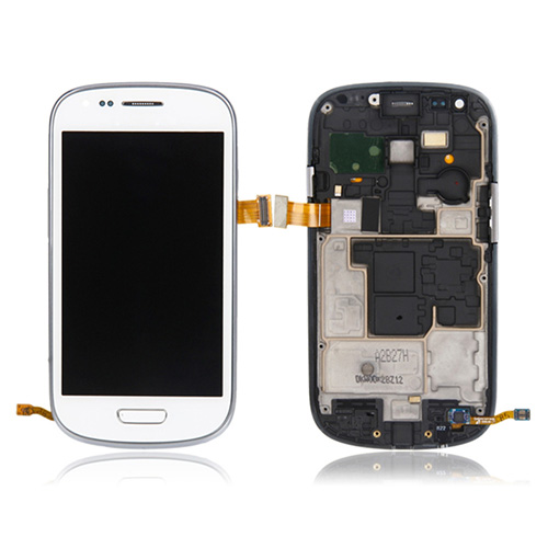 Samsung Galaxy S3 Mini (GT-I8190) Display + Digitizer + Frame OEM - White