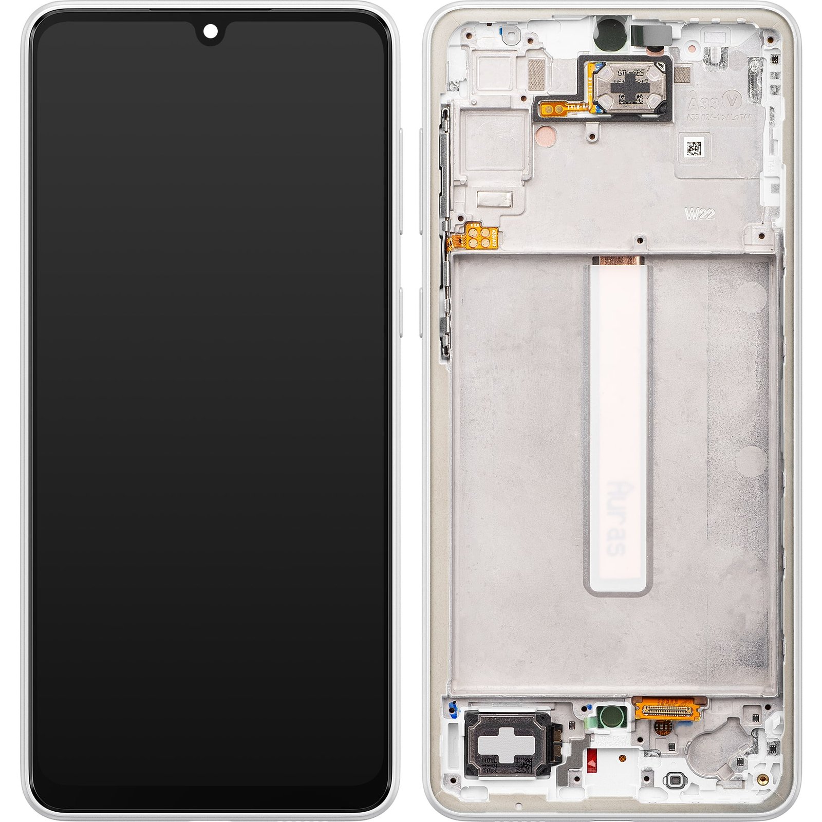 Samsung Galaxy A33 5G (A336B) Display Complete GH82-28143B / GH82-28144B - White