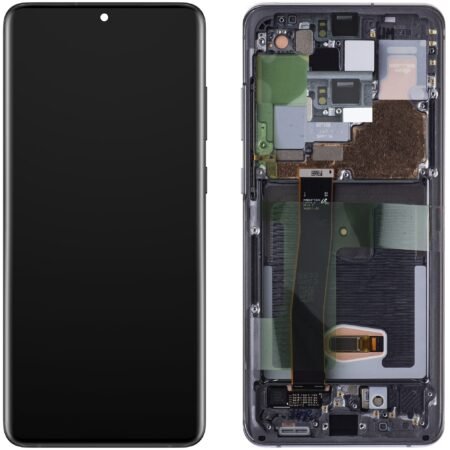 Samsung Galaxy S20 Ultra (G988B) (GH82-26032A) Display Complete - Cosmic Black