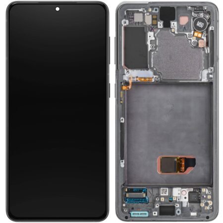 Samsung Galaxy S21 5G (G991B) (GH82-27256A) Display Complete (No Front Camera) - Phantom Grey