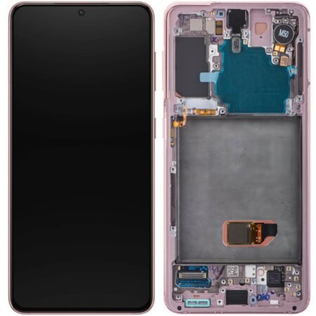 Samsung Galaxy S21 5G (G991B) (GH82-24544D) Display Complete (No Battery) - Phantom Pink