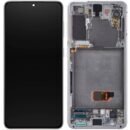 Samsung Galaxy S21 5G (G991B) (GH82-27256C) Display Complete (No Front Camera) - Phantom White