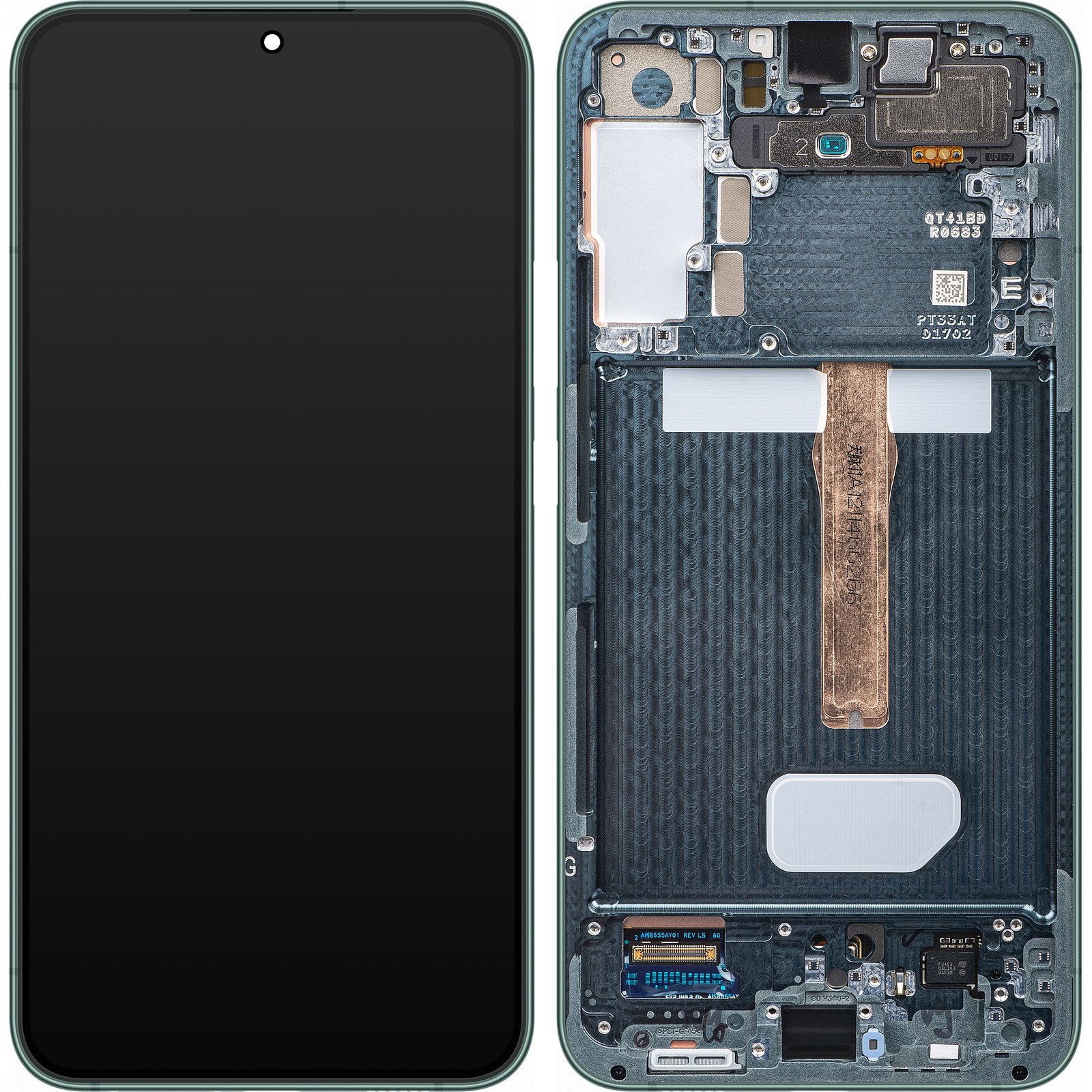 Samsung Galaxy S22 5G (S901B) Display Complete GH82-27521C / GH82-27520C - Green