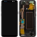 Samsung Galaxy S8 (G950F) Display + Digitizer Soft OLED (With Fame) - Black