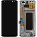 Samsung Galaxy S8 Plus (G955F) Display Complete + Frame (GH97-20470B) - Arctic Silver