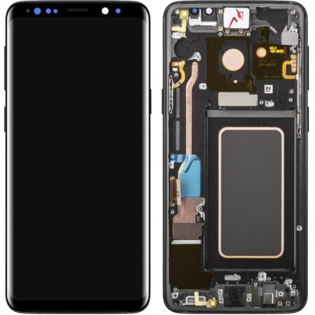 Samsung Galaxy S9 Plus (G965F) Display + Digitizer Soft OLED (With Fame) - Silver