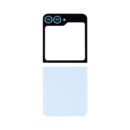 Samsung Galaxy Z Flip 6 (F741B) Back Cover Blue With Lens