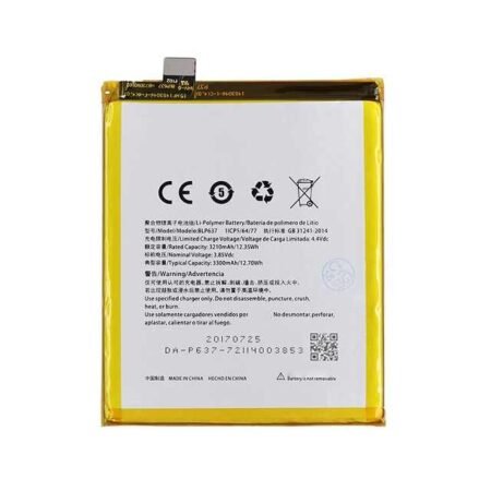 For OnePlus 5 (A5000)/ 5T (A5010) Premium Battery BLP637 - 3300 mAh