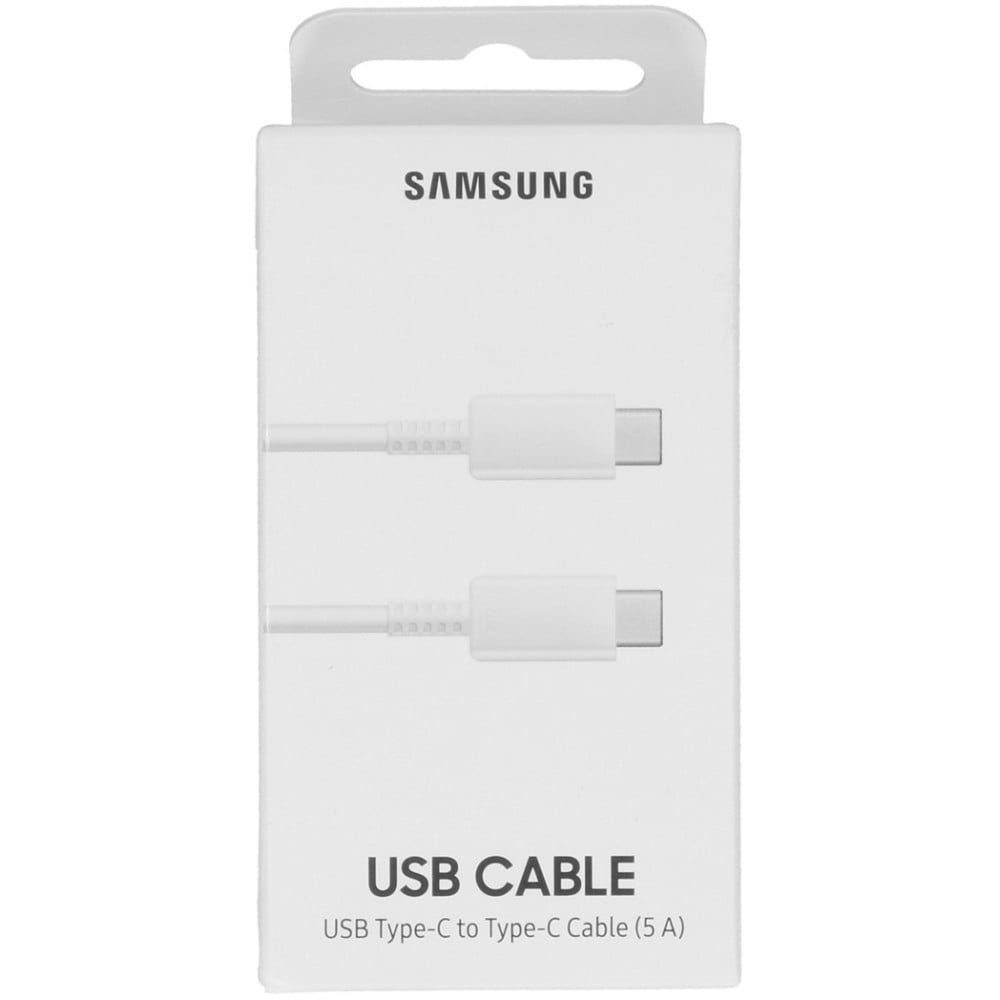 Samsung USB-C Data Cable Type-C To Type-C 1 Meter - White (EU Blister) EP-DA705BWEGWW