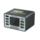 iCharge 8C - Digital Fast Charger - 8 Port - 50W - by Mechanic