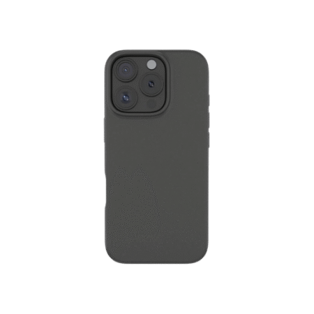 Dunne Soft Silicone Case For iPhone 16 Pro - Zwart