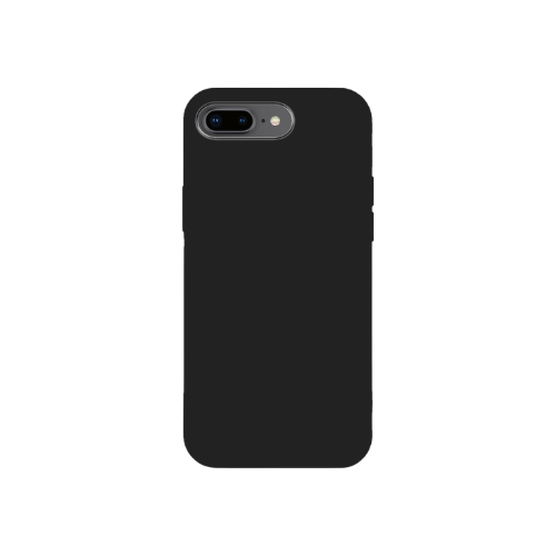 Dunne Soft Silicone Case For iPhone 7 Plus/8 Plus - Zwart