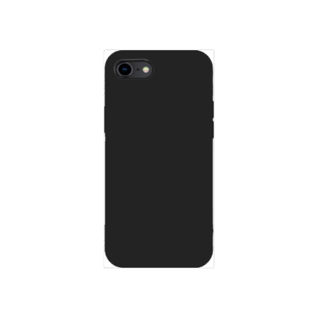 Dunne Soft Silicone Case For iPhone 7/8/SE 2/ SE 3 - Zwart