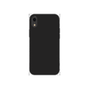 Dunne Soft Silicone Case For iPhone Xr - Zwart