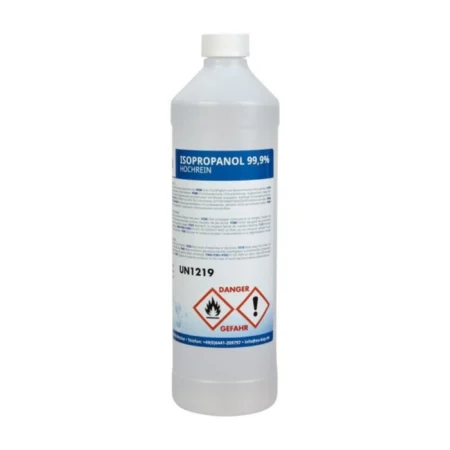 Isopropanol Alcohol Bottle 1L 99,9%.