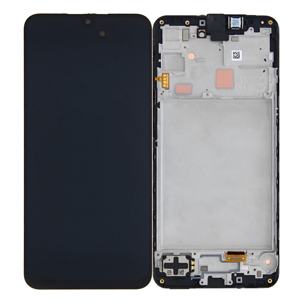 Samsung Galaxy A16 4G (A165F) Display + Digitizer With Frame - Black Service Pack - Afbeelding 3
