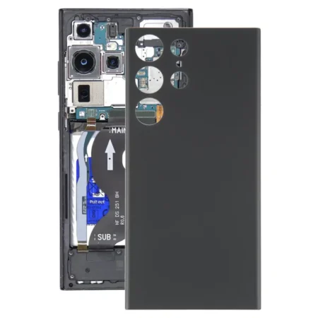 Samsung Galaxy S23 Ultra (S918B) Battery Cover - Phantom Black