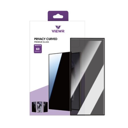 Samsung S25 Edge - PRIVACY - 6D Screenprotector - Tempered Glass
