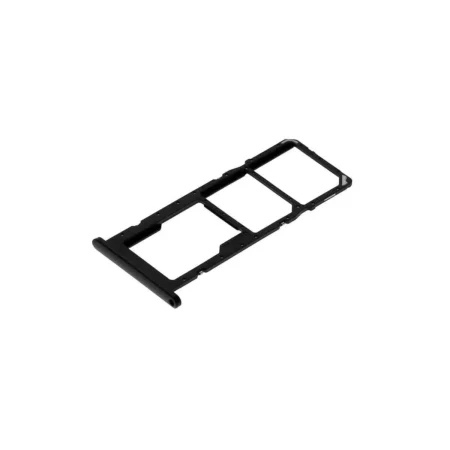 Samsung Galaxy A02s (A025F) Sim Card Holder + Memory Card Holder - Black