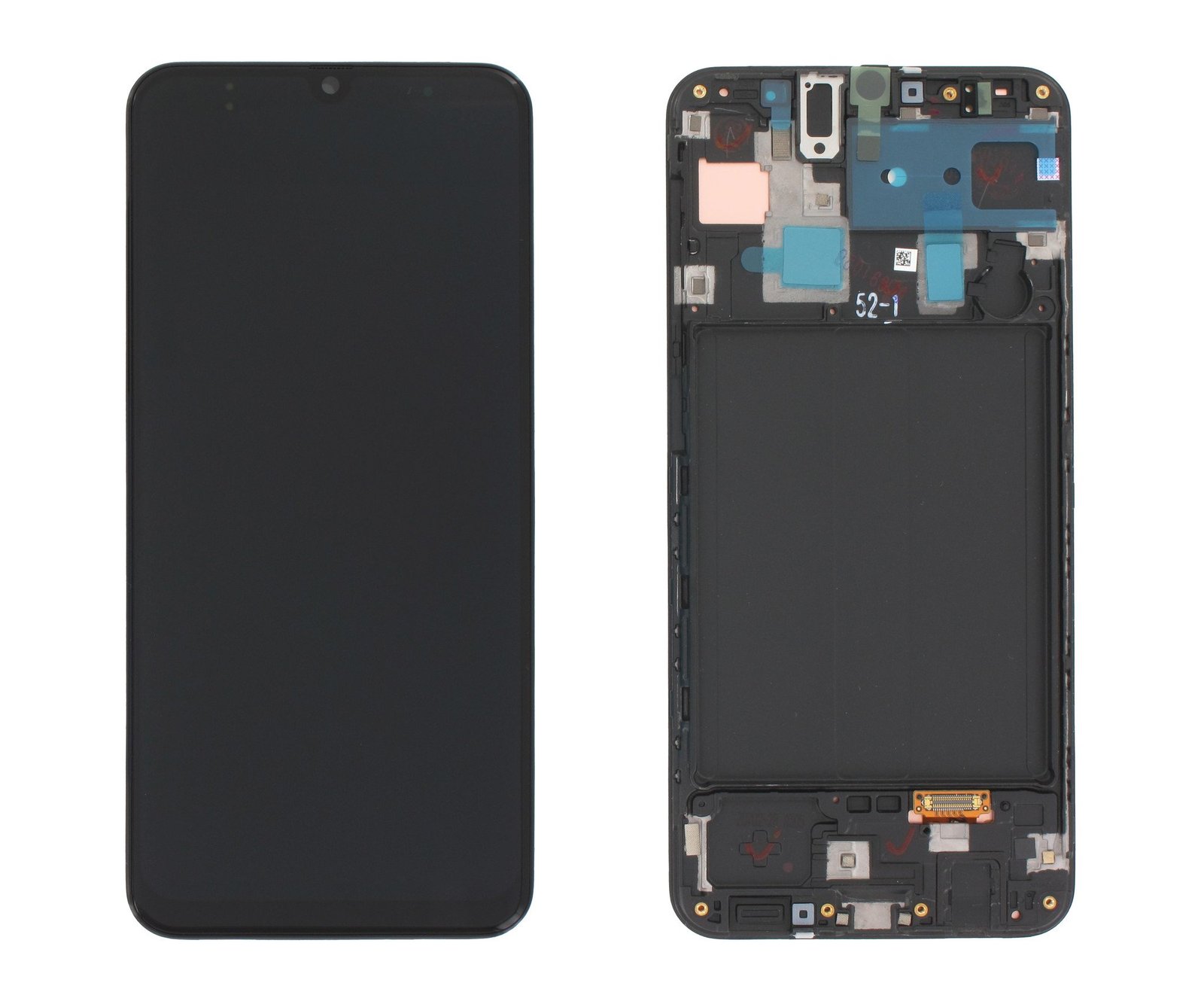 Samsung Galaxy A30 (A305F) Display Complete + Frame Zwart (OLED)
