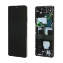 Samsung Galaxy S21 5G (G991B) Display + Digitizer Soft OLED (With Fame) - Black