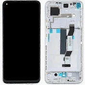Xiaomi Mi 10T / Mi 10T Pro (5600040J3S00) OEM Display Complete With Frame - Lunar Silver