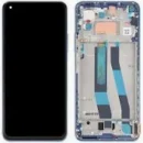 Xiaomi 11 Lite 5G NE (2109119DG) Display Complete + Frame (5600050K9D00) - Bubblegum Blue