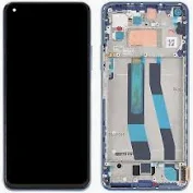 Xiaomi 11 Lite 5G NE (2109119DG) Display Complete + Frame (5600050K9D00) - Bubblegum Blue
