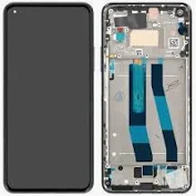 Xiaomi Mi 11 5G (2021) Display + Digitizer + Frame ( 56000700K200 ) - Cloud White